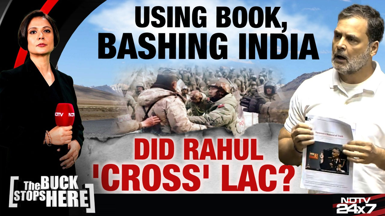 Using Book, Bashing India: Did Rahul Gandhi 'Cross' LAC?