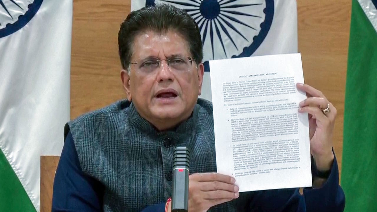 Piyush Goyal Lists Zero-Tariff-Items In India-US Trade Agreement