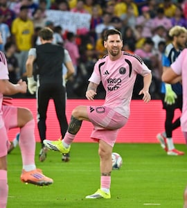 Lionel Messi Misses Inter Miami Practice Due To Left Hamstring Strain