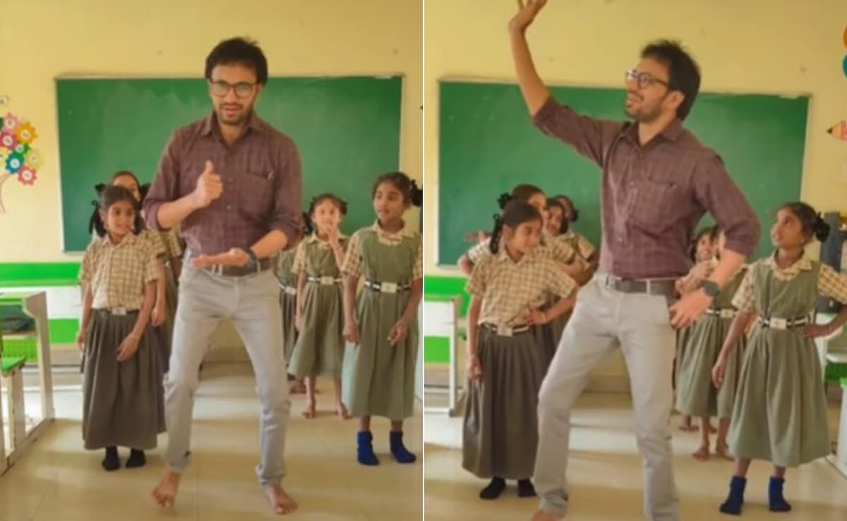 टीचर ने पढ़ाई को बना दिया खेल, नाच-गाने से बच्चों को सिखाए ‘Days of the Week’, 2 करोड़ से ज्यादा लोगों ने देखा