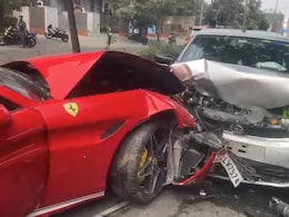 Rs 4-Crore Ferrari's Rampage Leaves 3 Injured In Posh Hyderabad Locality