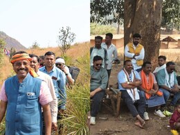 लुंगी पहनकर 10KM पैदल चले विधायक... आजादी के बाद पहली बार दंतेवाड़ा के गांव में पहुंचे, दी बड़ी सौगातें