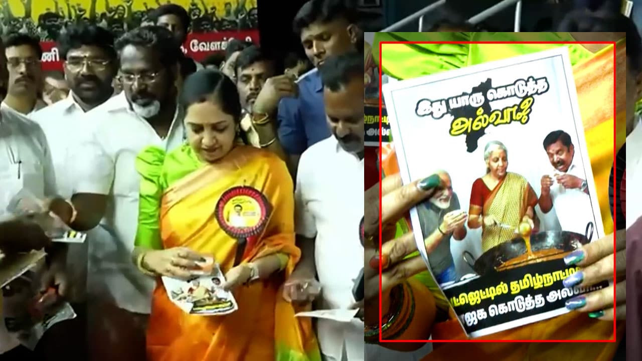 DMK's 'Halwa Campaign' Targets Centre Over Budget Snub To Tamil Nadu