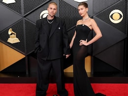 Grammys 2026: Justin Bieber And Hailey Bieber Serve Glam In Coordinated Red Carpet Looks