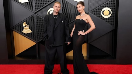 Grammys 2026: Justin Bieber, Hailey Bieber Serve Glam In Coordinated Looks