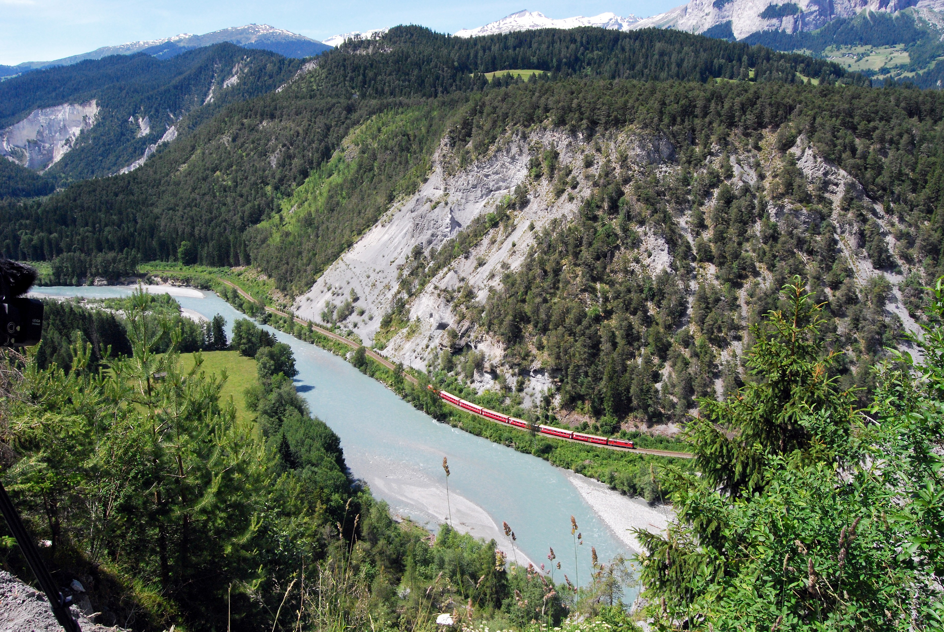 The Rhine Gorge was formed 9,475 years ago. Photo: Getty Images