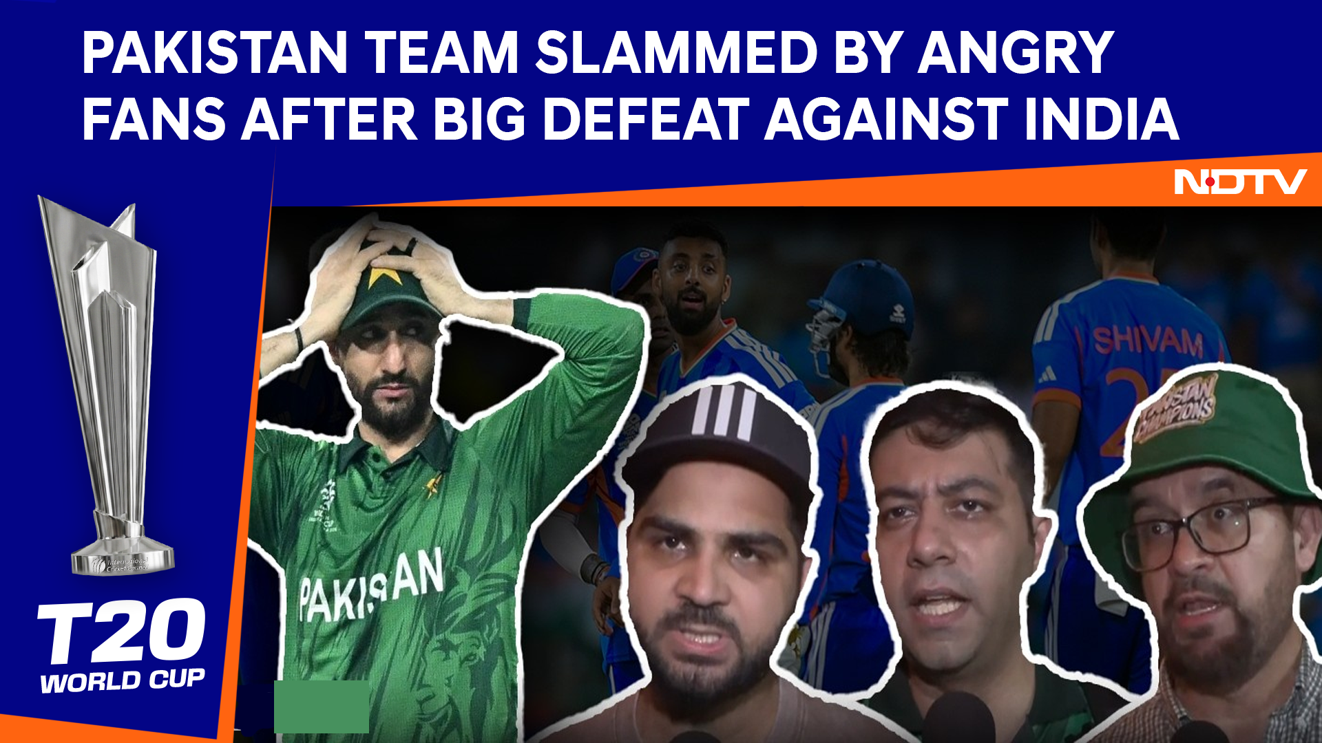 India Vs Pakistan: Angry Pakistan Fans Slam Players After Big Defeat To India At T20 World Cup