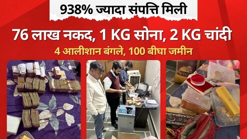 ACB Action: बीकानेर में 'करोड़पति' बाबू! घर से मिले ₹76 लाख, 1 किलो सोना और 4 बंगलों का दस्तावेज; ACB की रेड में खुला राज