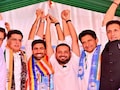 NSUI के नवनियुक्त राष्ट्रीय अध्यक्ष विनोद जाखड़ के पदभार ग्रहण किया, पायलट समेत कई नेता शामिल&nbsp;