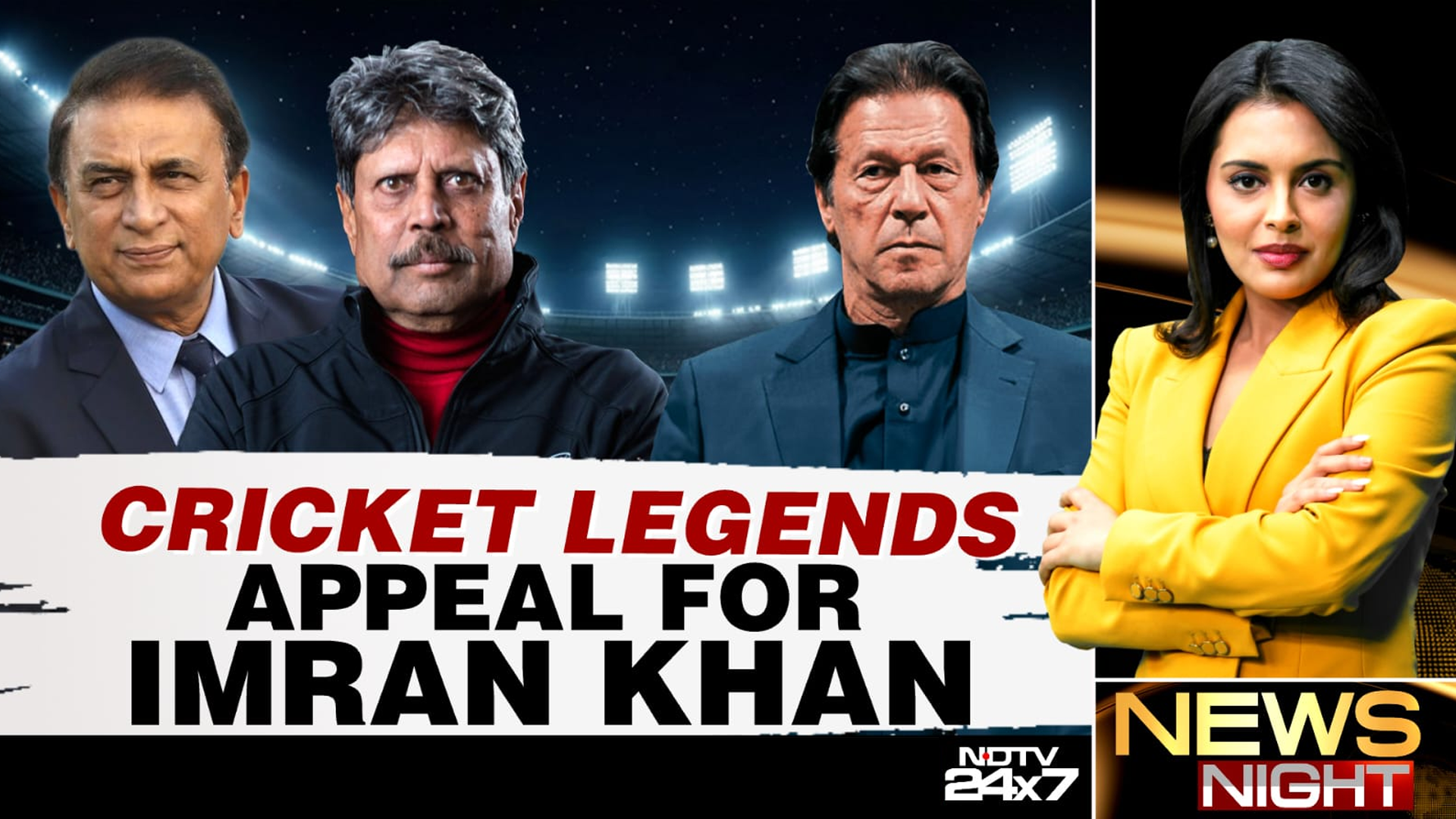 Kapil Dev, Sunil Gavaskar Bat For Jailed Imran Khan, Request Pak Government For Fair Treatment