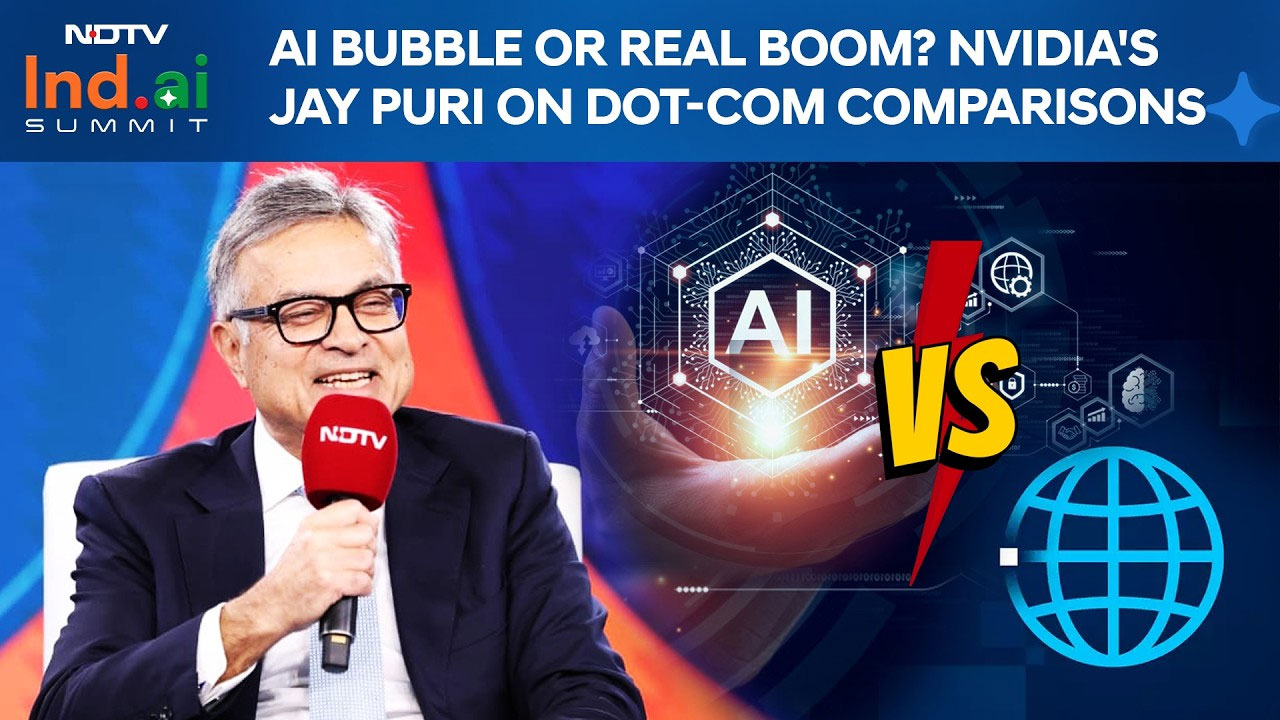 AI Bubble or Real Boom? NVIDIA's Jay Puri On Dot-Com Comparisons