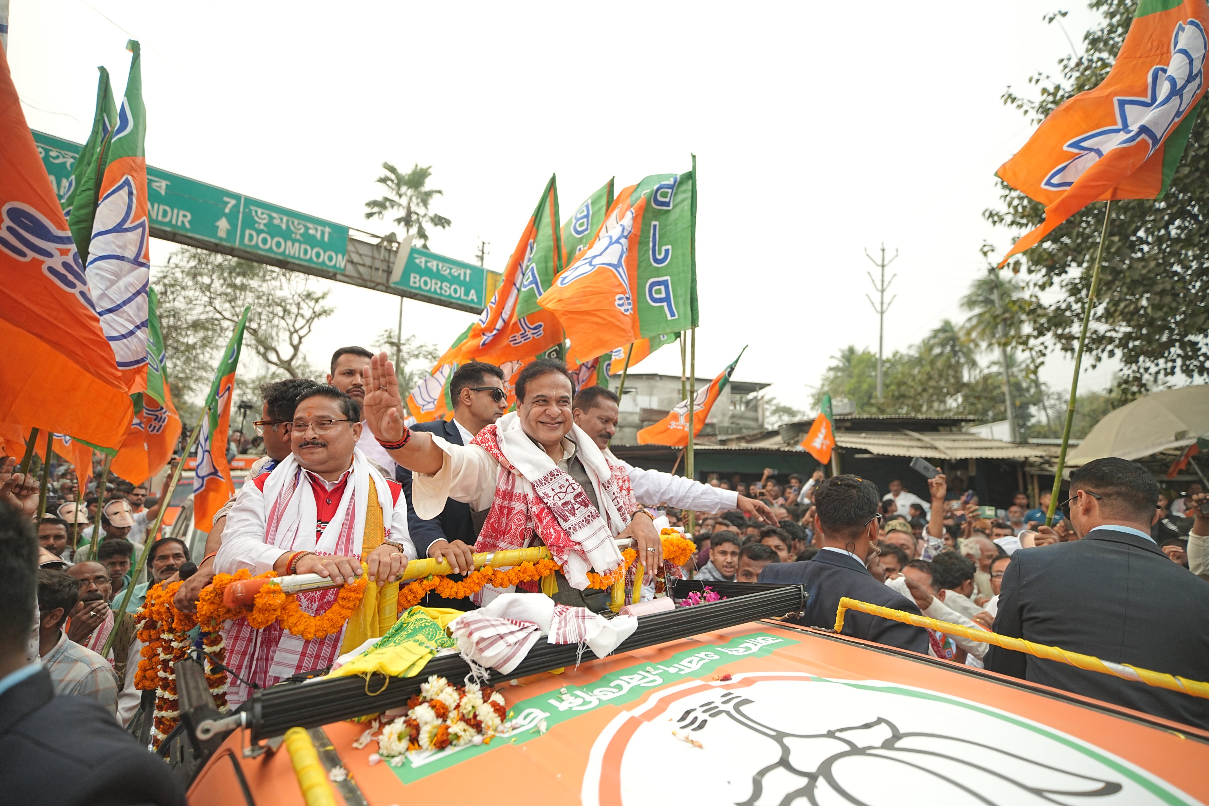 चुनाव बाद BJP सरकार बनने पर अतिक्रमण वाली जमीन को छुड़वाएंगे, फिर गरीबों में बांट देंगे: हिमंता बिस्वा सरमा