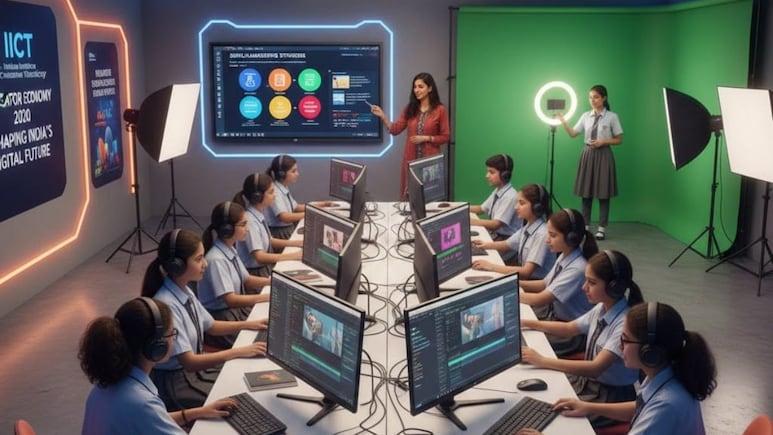 मोठी घोषणा! विद्यार्थ्यांमधून घडणार 'इन्फ्लुएन्सर्स'! 15000 शाळांमध्ये सरकार उभारणार कॉन्टेंट क्रिएटर लॅब्स