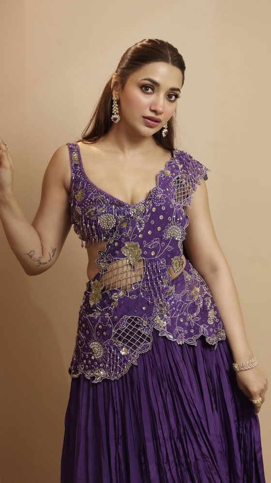 Jiya Shankar Serves Festive‑Chic Energy in Jewel Tones