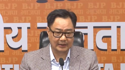 'False Narrative By Congress, Left': Kiren Rijiju On Foreign Funding Row