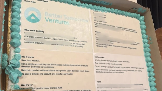 Startup Delivers Pitch To Venture Firm On Massive Cake To Secure Investment, Impresses Internet