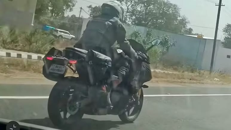 TVS Apache RR 450 Or BMW F 450 RR? New F 450 GS Based Sportsbike Spied