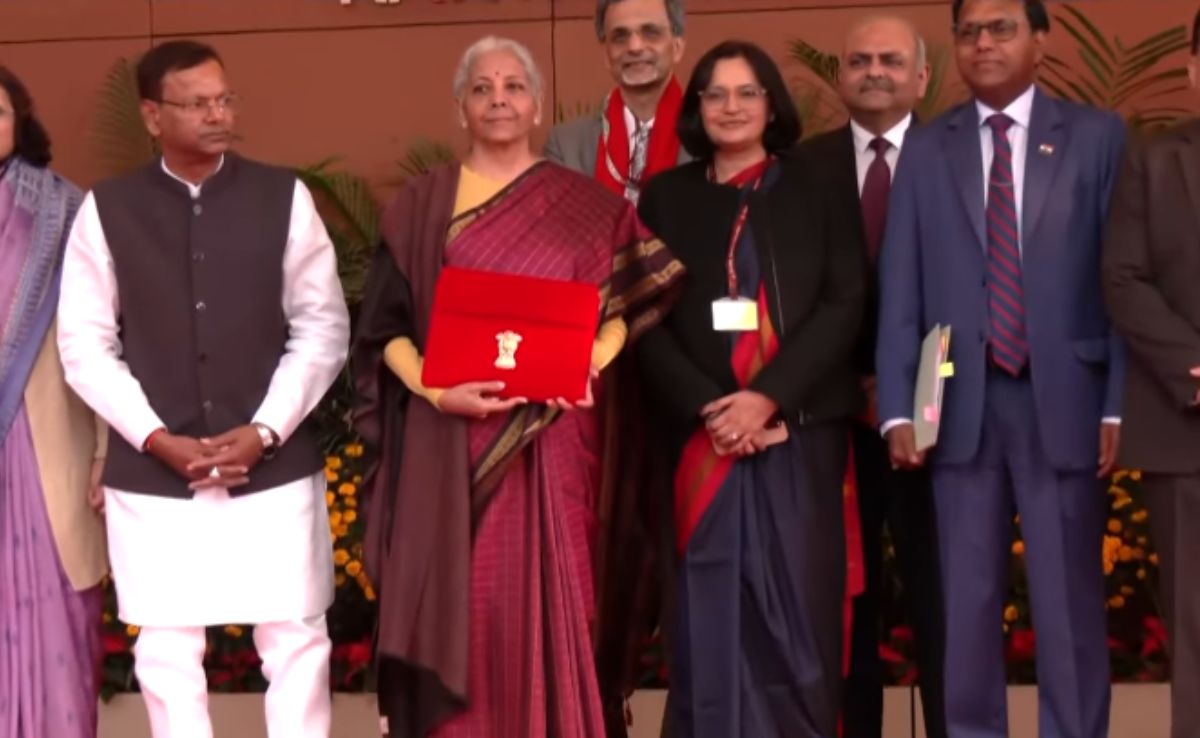 Budget 2026 Live Updates: Finance Minister Nirmala Sitharaman Arrives At Kartavya Bhavan