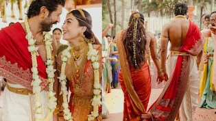 विजय-रश्मिका की शादी क्यों दिला रही शिव-पार्वती और बाहुबली की याद, उनके शाही लुक में क्या था खास?