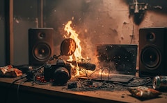 YouTuber Fails To Get Followers, Sets Rs 10 Lakh Studio On Fire