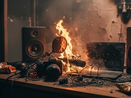YouTuber Fails To Get Followers, Sets Rs 10 Lakh Studio On Fire