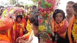 Maha Shivratri 2026: Burqa-Clad Woman Carries Shiva Kanwar From Haridwar To Sambhal, Wins Praise