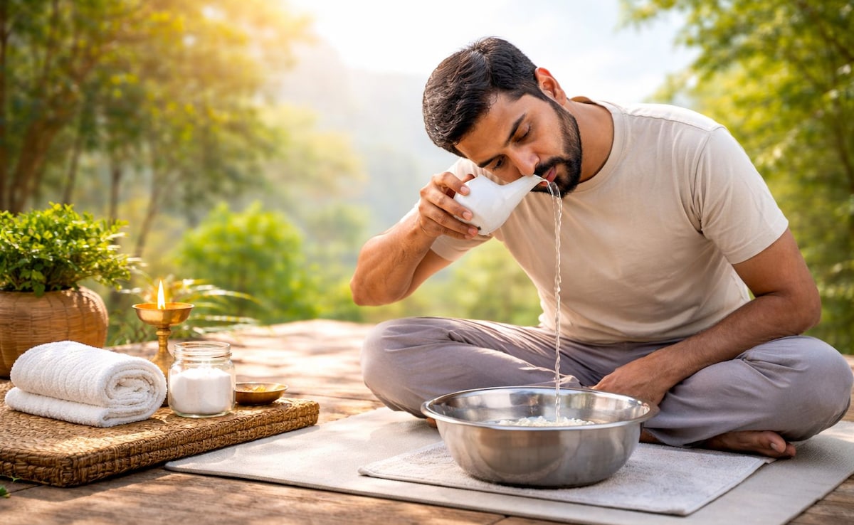 खुल जाएगी धूल, मिट्टी और प्रदूषण से बंद पड़ी नाक, आयुष मंत्रालय ने बताए जलनेति क्रिया के बड़े फायदे