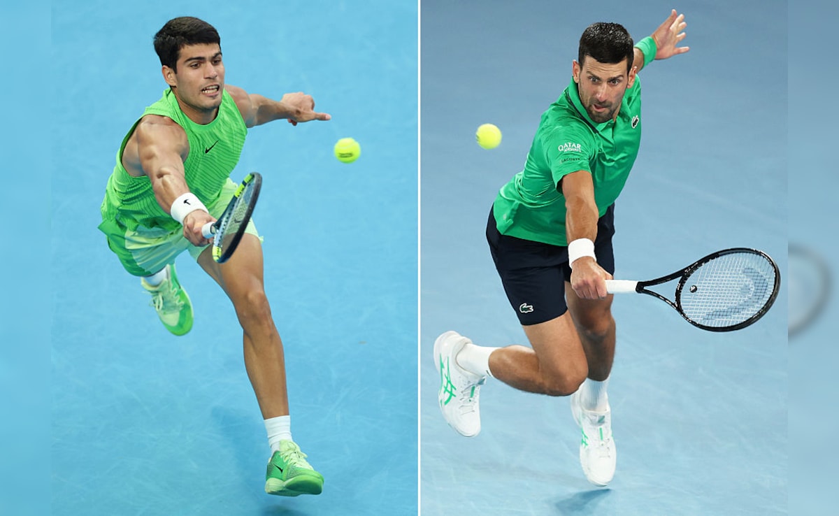 Carlos Alcaraz vs Novak Djokovic LIVE Score, Australian Open Final: History Awaits Battle Of Generations