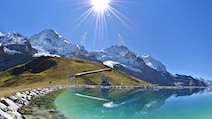 Viral Video: In This Swiss Lake, You Can See 3 Famous Mountain Peaks At Once
