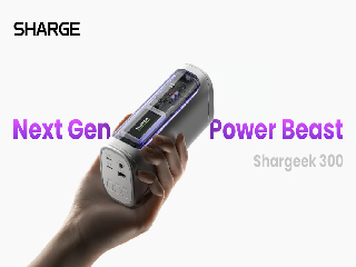 300W चार्जिंग, 24000mAh बैटरी वाला पारदर्शी पावर बैंक! Sharge 300 लॉन्च, जानें कीमत