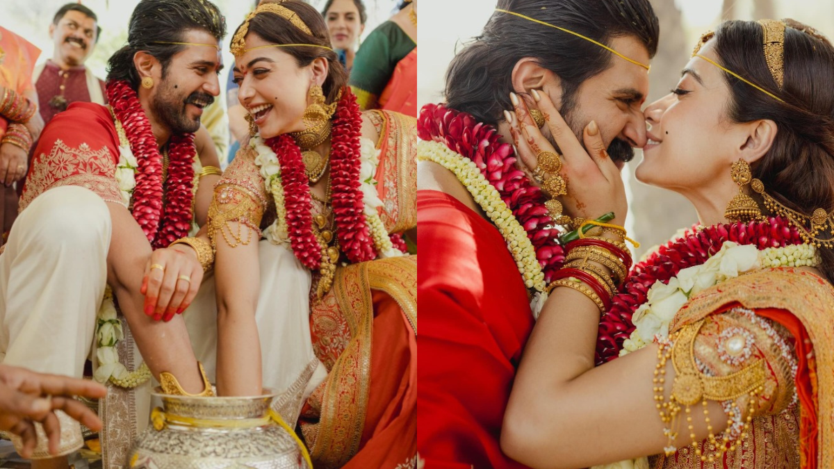 रश्मिका मंदाना और विजय देवरकोंडा की शादी की पहली फोटो, फैन्स कह रहे राम-सीता की जोड़ी