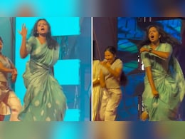 'मुकाबला' गाने पर टीचर ने साड़ी में किया जबरदस्त डांस, एनर्जी भरे स्टेप्स ने जीत लिया लोगों का दिल, बोले- स्टेज हिला दिया मैडम
