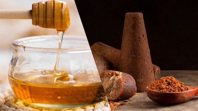 Honey and jaggery are both natural sweeteners that can impact your liver