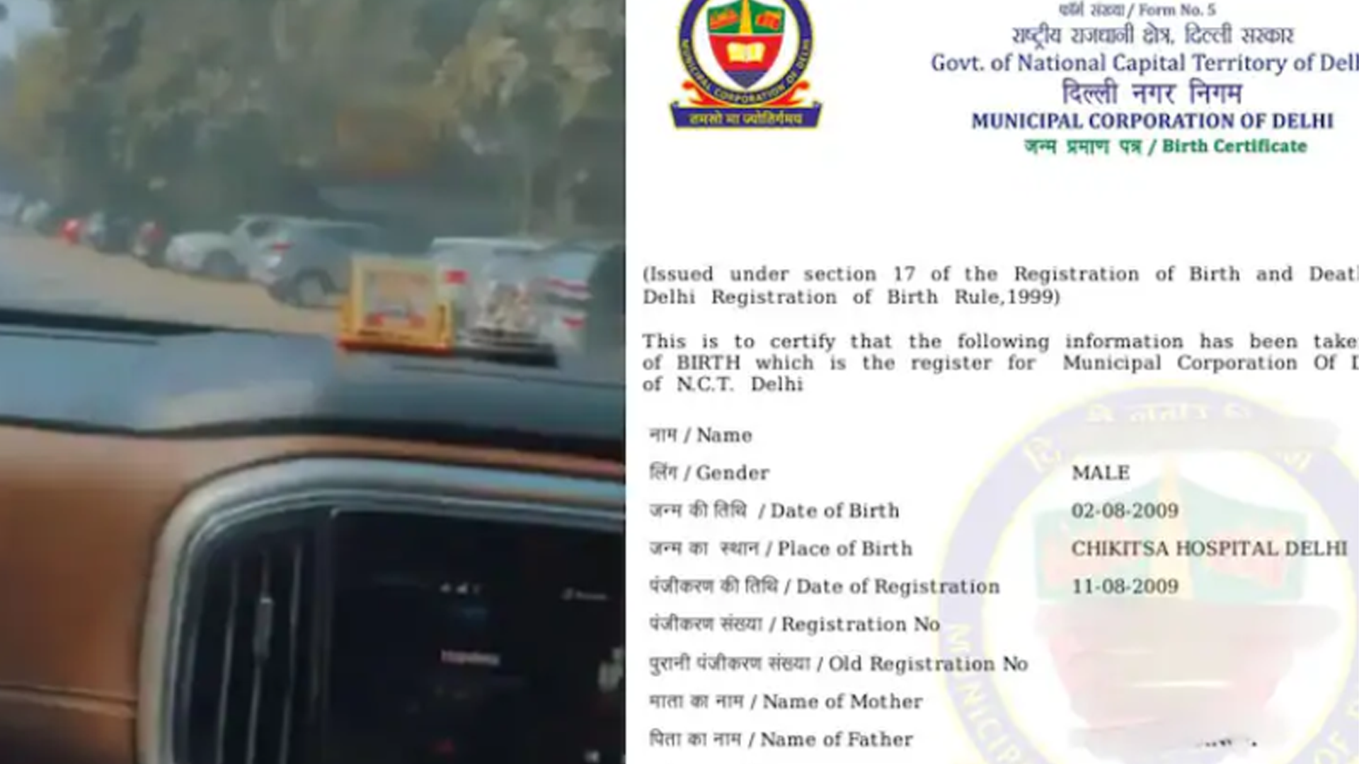 Teen Who Killed Delhi Biker Told Cops He Was 19, Birth Certificate Reveals Lie