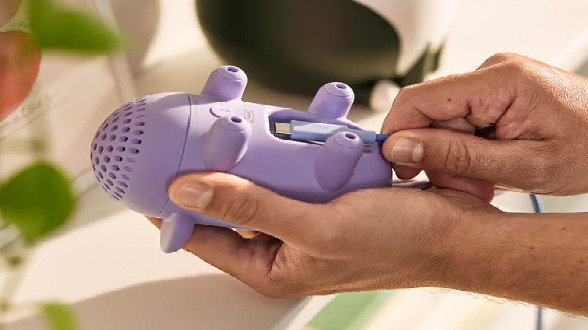 IKEA Grejsimojs Portable Bluetooth speaker has in-built battery