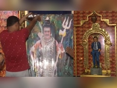 थलाइवा पर चढ़ा दूध, मदुरै में फैन की अनोखी इबादत चर्चा में...फैन ने घर में बनाया मंदिर