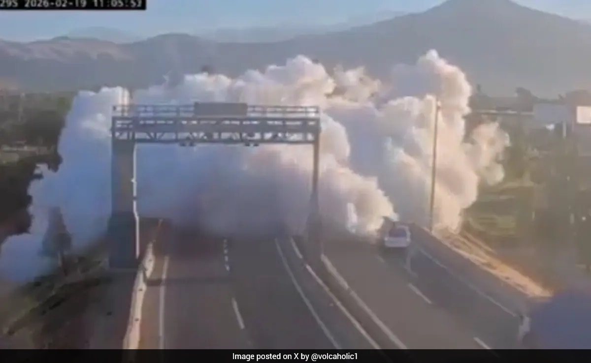 CCTV Captures Moment Chile Gas Tanker Erupts Into Fireball, Killing 4