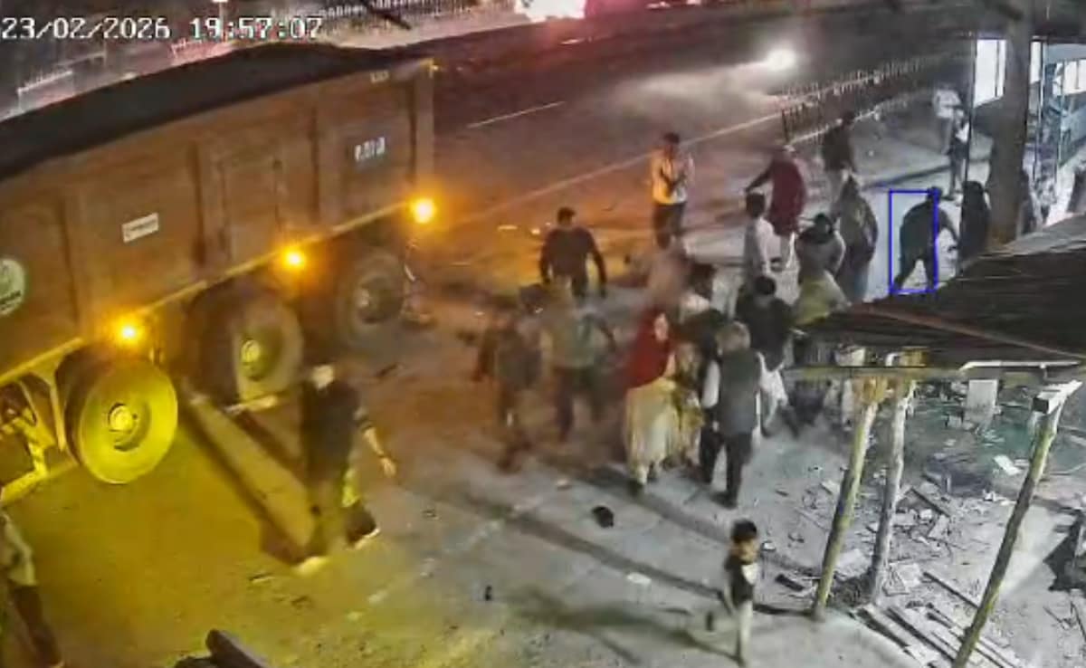 On Camera, Elderly Man Flung Into Air After High-Speed Collision In UP