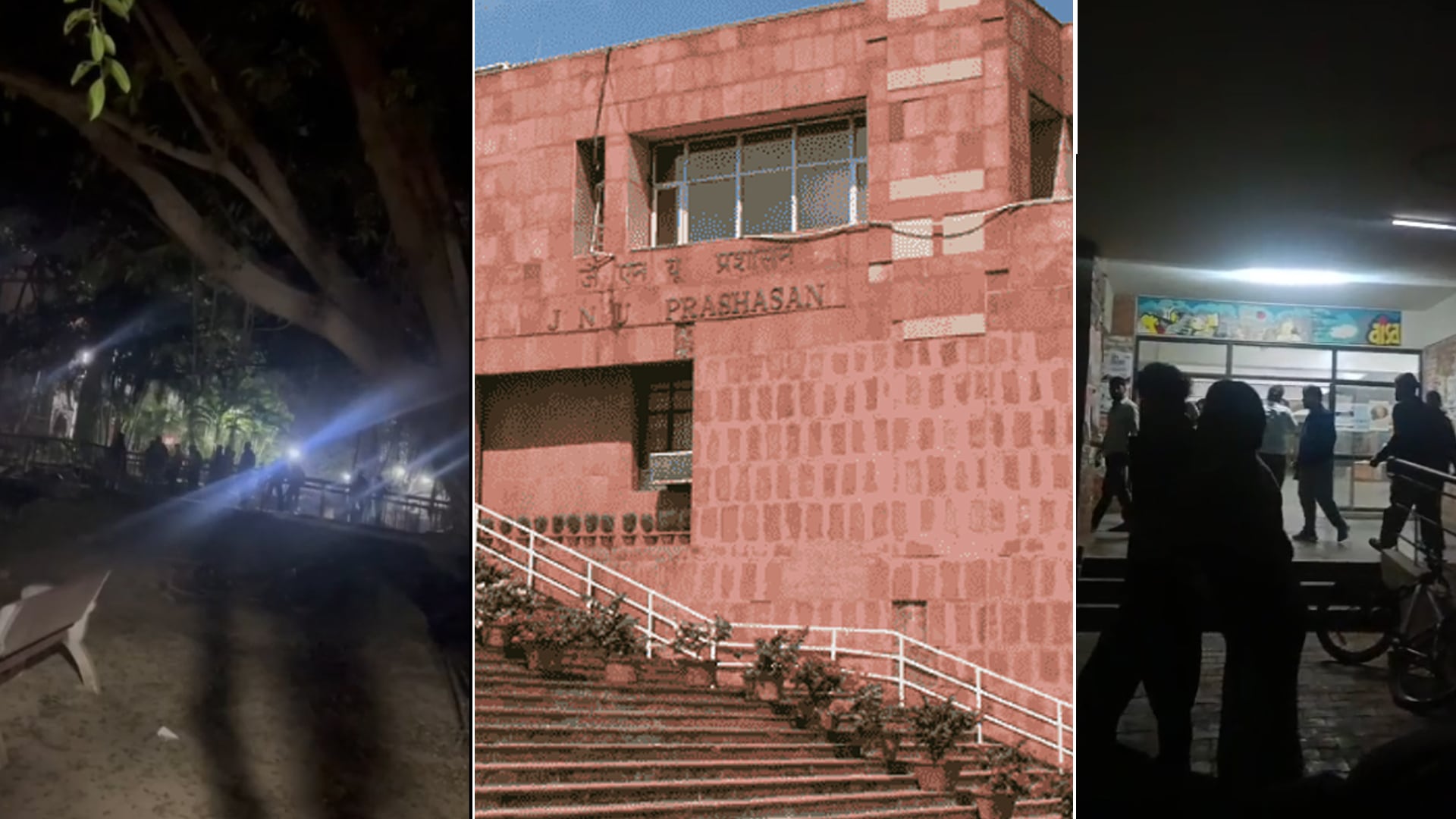 Late-Night Clashes Rock JNU Campus Amid Protest Over Alleged Casteist Remarks