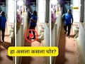 Shocking Video: दबक्या पावलानं आला,महिलांची अंतर्वस्त्रं चोरून गेला, हा असला कसला चोर? पाहा Video