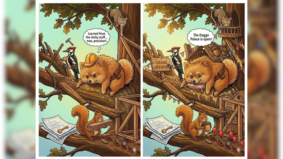 Nano Banana 2 comic strip for pets.