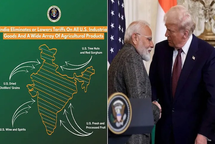 US Removes Post On India Trade Deal Framework With Kashmir Map