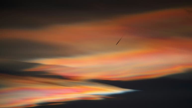 Viral Video Captures Rare Polar Stratospheric Clouds Over Finland: What Are They And Why Do They Appear?