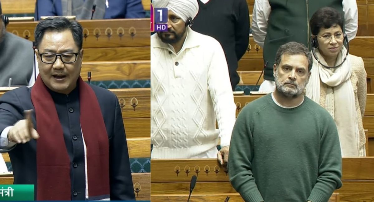 100% सही नहीं जो आप कह रहे हैं...संसदीय कार्य मंत्री किरेन रिजिजू ने लोकसभा में राहुल गांधी से ऐसा क्यों कहा?