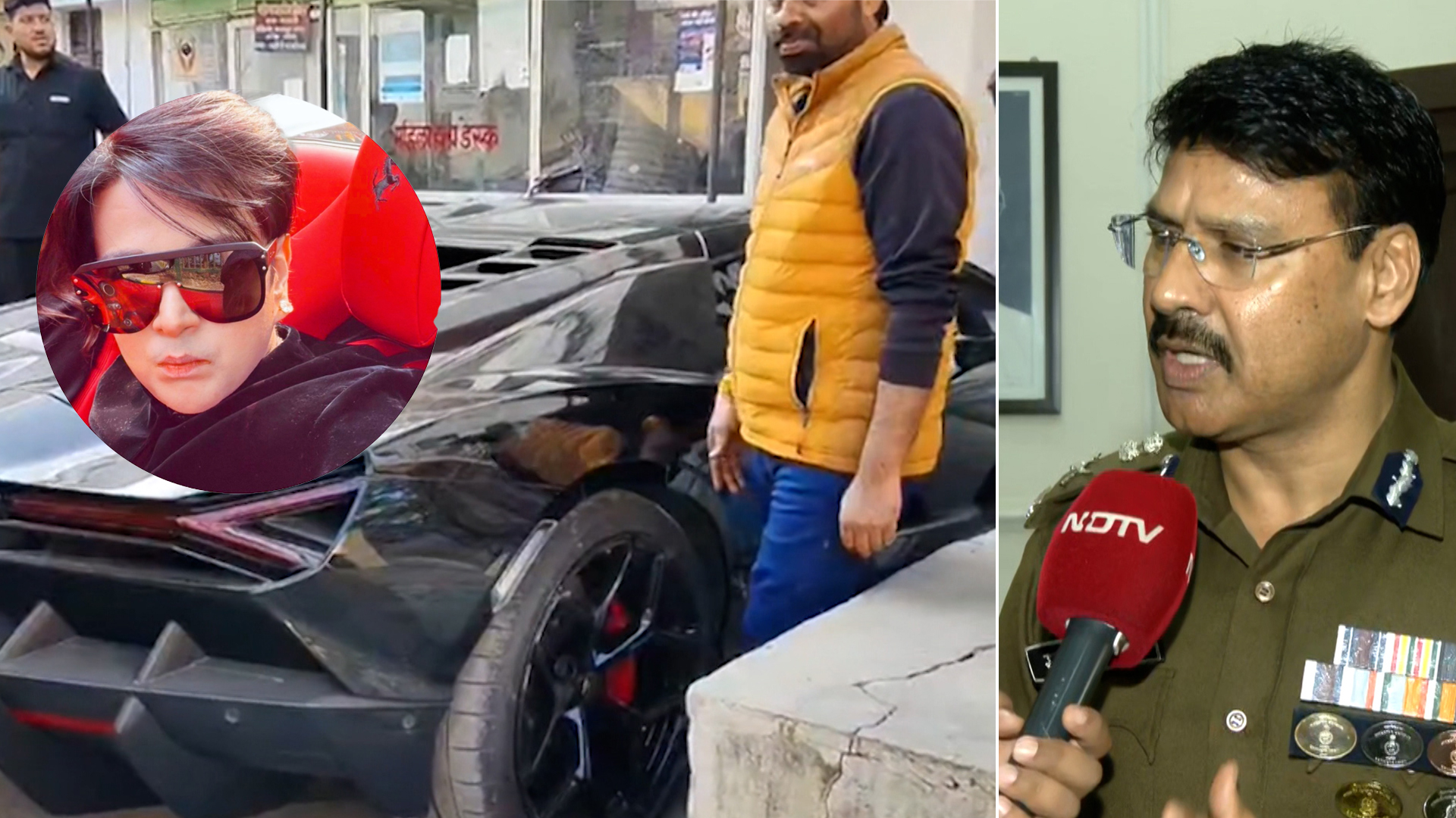 Kanpur Police Confirm Shivam Mishra Was Driving Lamborghini