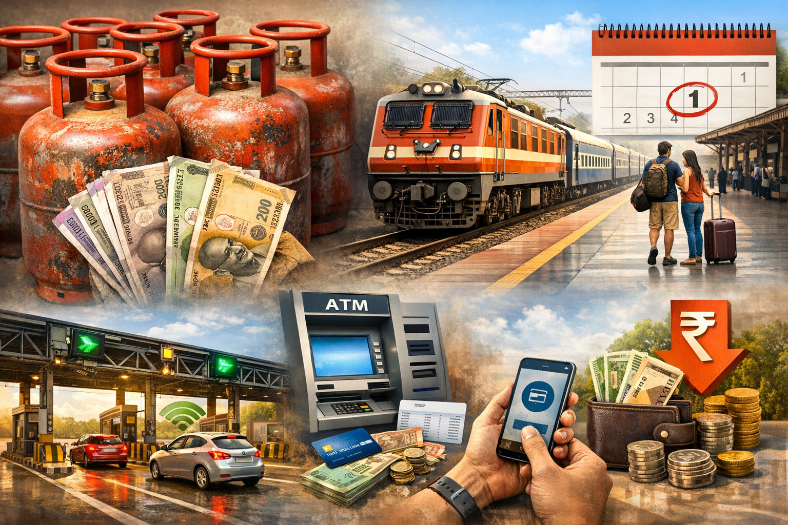 LPG सिलेंडर से लेकर ट्रेन टिकट तक 1 मार्च से बदल रहे ये 5 बड़े नियम, सीधे पड़ेगा आपकी जेब पर असर