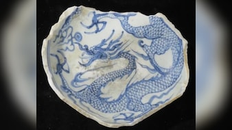 समंदर की तह से निकला 14वीं सदी का खजाना, नीले सफेद चीनी बरतन ने खोला पुराना राज