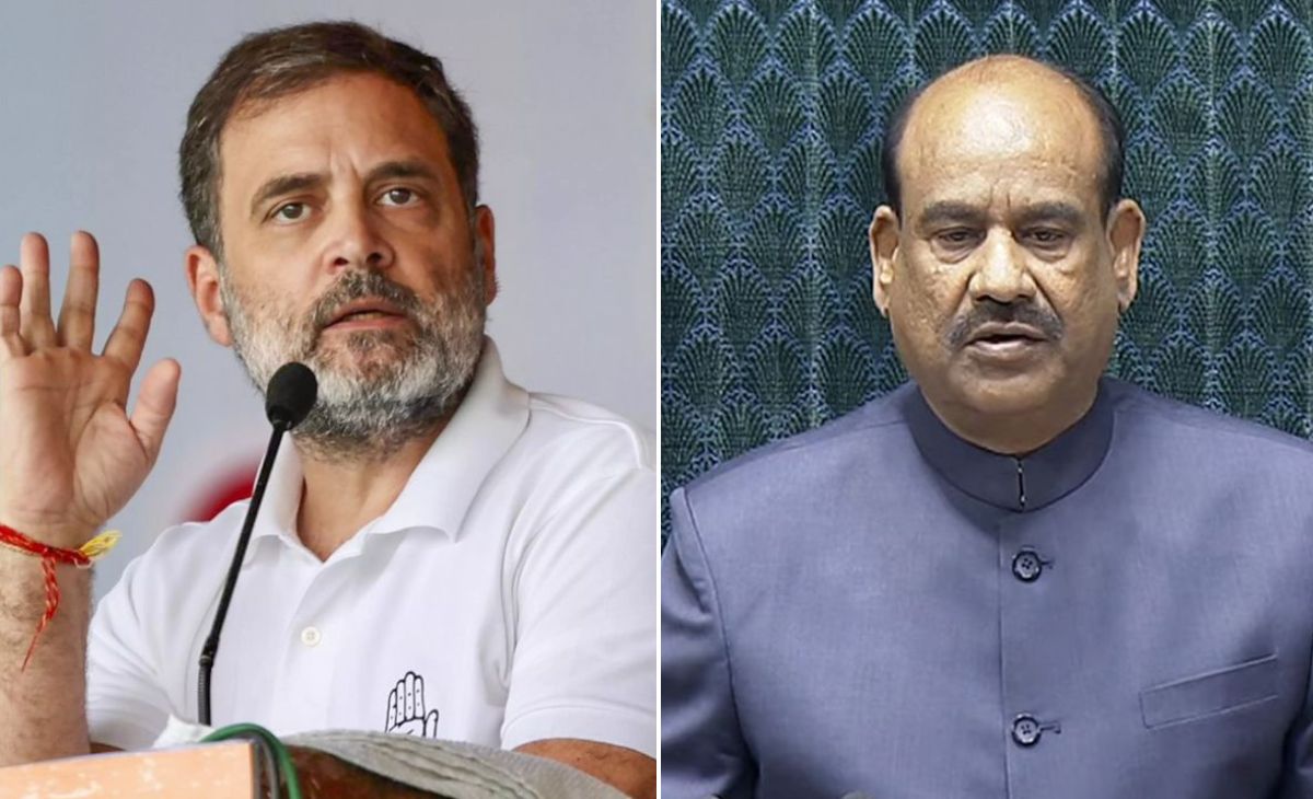 "Blot On Democracy": Rahul Gandhi Writes To Speaker After Ruckus In Parliament