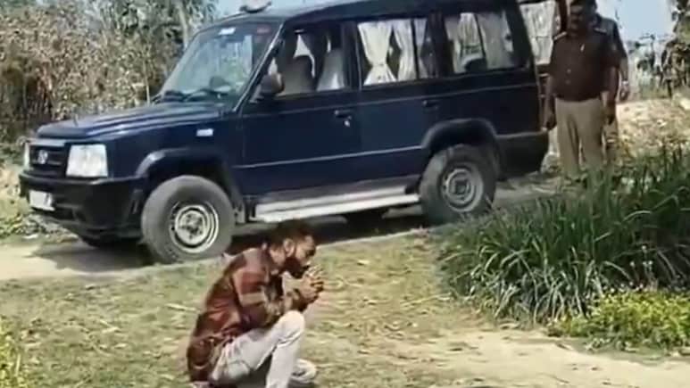 'कानून क्या कर लेगा?', पत्नी के प्रेमी की हत्या करने वाले को पुलिस ने घेरा; बीड़ी पीते हुए किया सरेंडर