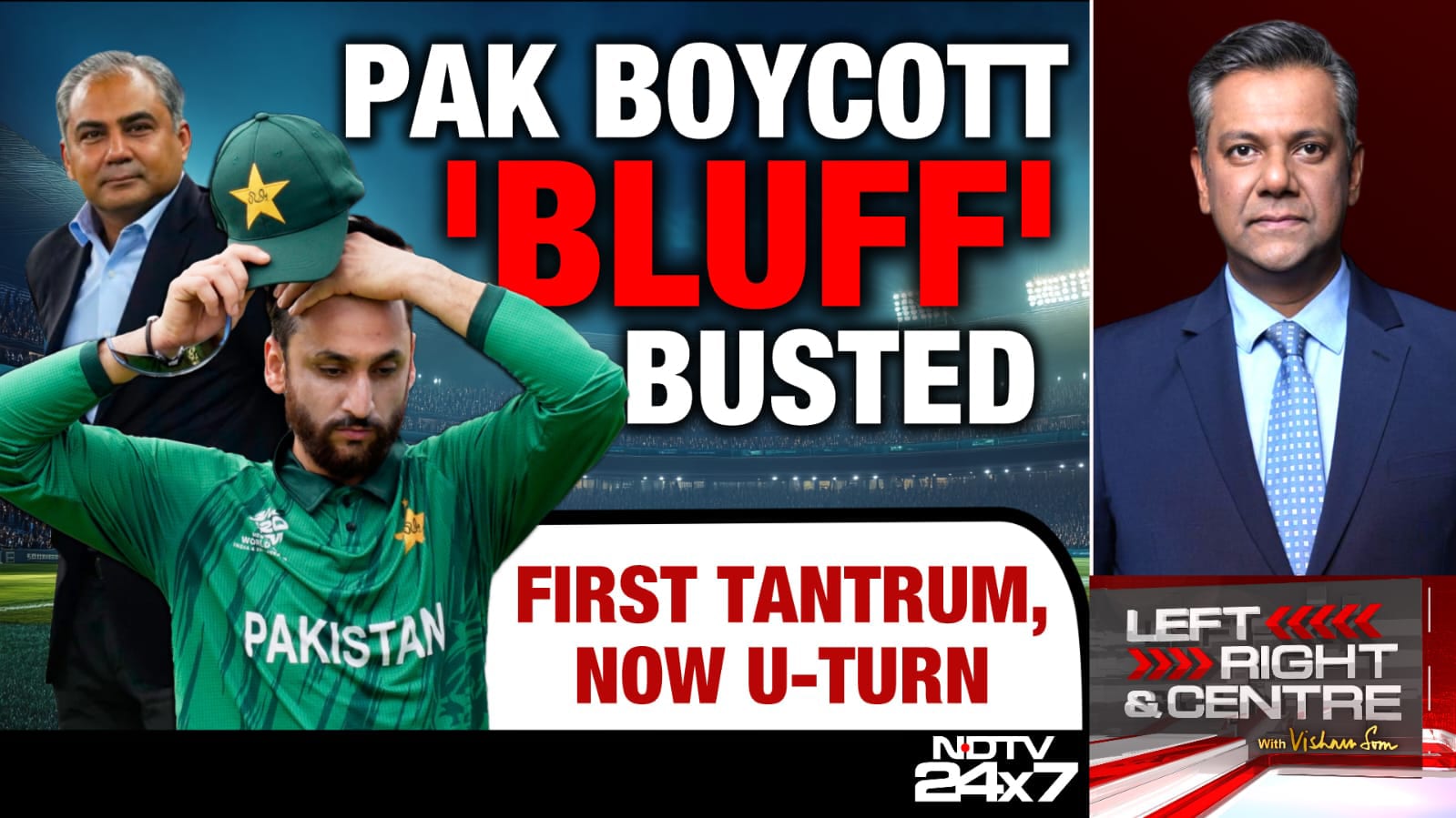Pak Boycott 'Bluff' Busted: First Tantrum, Now U-Turn